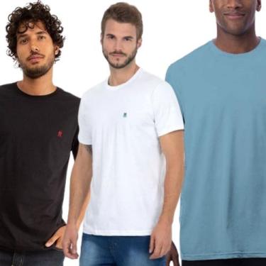 Imagem de Camiseta Masc. Polo Wear Básica Gola Redonda Lisa - Polo Wear (Origina