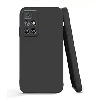 Imagem de Capa Capinha Case Slim Aveludada Compatível XIAOMI REDMI 10 PRIME (Preto)