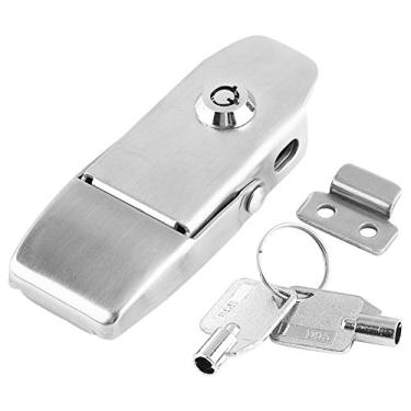 Imagem de Cadeado com chave de fenda dingchi – Fecho com chave de rosca para portas pequenas, armários, lock buckle