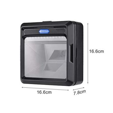 Imagem de LUGU Scanner de Código de Bar s de alta Velocidade 1D 2D Código QR Leitor de Código de Bar s Preciso Código de Varredu Interface USB Scanner de Código de Bar s Automático pa o zém do