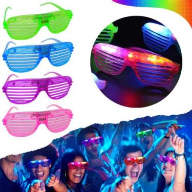 Imagem de Oculos Led Neon Festa Balada Cosplay Rave Carnaval Fantasia - Cardad