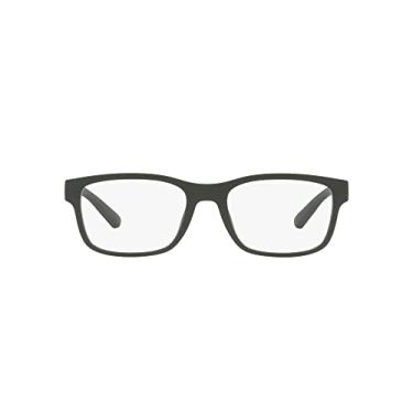 Imagem de Emporio Armani Óculos de sol masculinos Ea3201u Universal Fit Square, Verde fosco/lente de demonstração