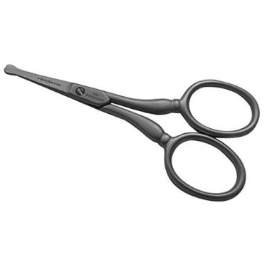 Imagem de Tesoura de aço inoxidável, orelha, nariz e cabelo facial – Tenartis feita na Itália