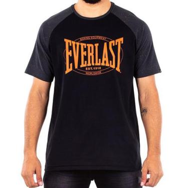 Imagem de Camiseta Everlast Fundamentals Manga Curta Preto Masculina