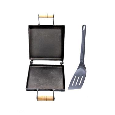 Imagem de Sanduicheira Antiaderente Báscula Até 4 Pães e Espátula