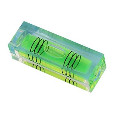 Imagem de Generic Mini Nível Nível Nível Régua Instrumento de Nível de Bolso Três Linhas Nível Bola Nível para Telha Carpinteiro Set Top Boxes LCD Montagens
