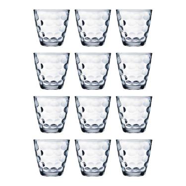 Imagem de Jogo Copos Vidro Redondo Bangkok 12 Peças Transparente 250ML
