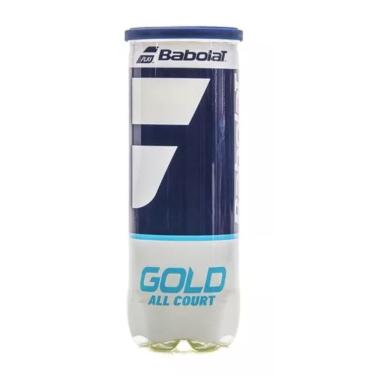 Imagem de Bola de Tênis Babolat Gold All Court - Tubo c/ 3 bolas