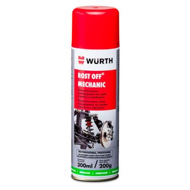Imagem de Desengripante Wurth Rost Off Mechanic 300ml, Amarelo - 0890200301