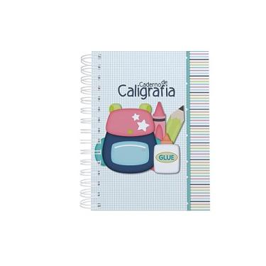 Imagem de Caderno Caligrafia Infantil A5 C/Atividades Capa Dura - 200 Páginas