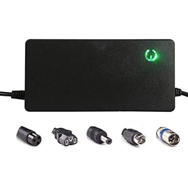 Imagem de Carregador De Bateria 48V 2A Para Scooter Elétrico De Bicicleta Elétrica Pacote De Bateria De Lítio De 54,6V, Carregador De Bateria De Scooter 100-240V Carregador Adaptador De Fonte De Alimentação