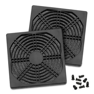 Imagem de Coolerboys Grade de filtro para ventilador de 3 partes de 120 mm com parafusos (pacote com 2)