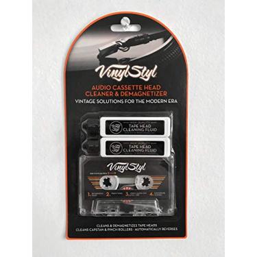 Imagem de Kit Limpeza Desmagnetizador Cabeçote Fita Cassete Fluídos K7