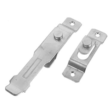 Imagem de 90 Fivela De Porta De Aço Inoxidável Fechadura De Gancho De Porta Travas De Portão Trinco Da Porta Fechaduras De Segurança Para Portas Fechadura Da Porta Guarda Roupa