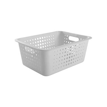 Imagem de Ou Cesta Organizadora 14,5L Branca Linha Cestas Organizadoras