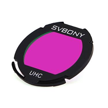 Imagem de SVBONY Filtro de telescópio Filtro UHC Filtro de ultra alto contraste EOS-C clip-on para câmeras CCD e DSLR reduz a poluição luminosa