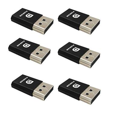 Imagem de FUERAN DP - Emulador de DisplayPort EDID Emulador Plug (compatível com Headless 2560x1600@60Hz) Pacote com 6