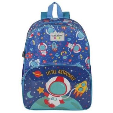 Imagem de Mochila de Costas Dermiwill Container Kids Astronauta Azul-Masculino