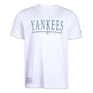 Imagem de Camiseta New Era New York Yankees Golf Culture Branco-Masculino