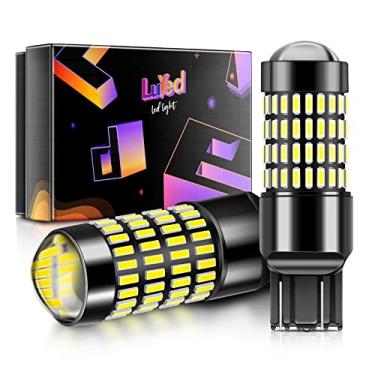 Imagem de LUYED 2 X 1700 lúmens extremamente brilhantes 7443 4014 102-EX Chipsets 7440 7441 7443 7444 992 lâmpadas de LED com projetor para luzes reversas, branco (LED mais brilhante do mercado)