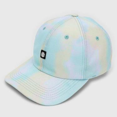 Imagem de Boné Element Aba Curva Fluky Dad Cap Azul/Amarelo  masculino