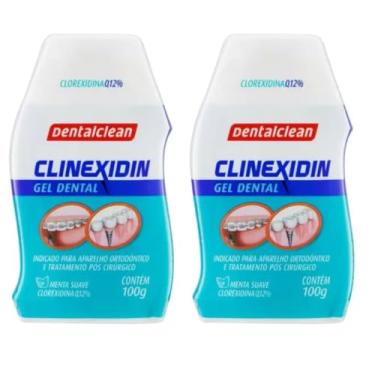 Imagem de Clinexidin | Gel com Flúor e Clorexidina | 2 unidades (100g cada)