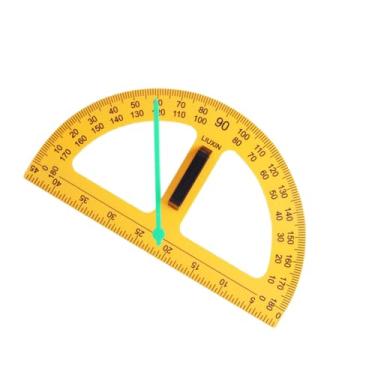 Imagem de Baoblaze Régua de ensino multifuncional, equipamento de geometria matemática, tamanho grande, desenho de números, ferramenta geométrica para desenhos, quadro, Transferidor