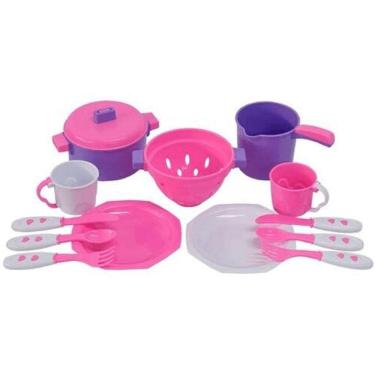 Imagem de Kit Cozinha Completa - Calesita - Rosa