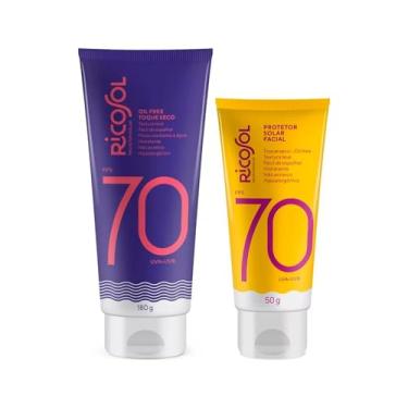 Imagem de Kit FPS 70 Corpo 180g + FPS 70 Facial 50g - Ricosol