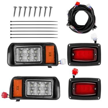 Imagem de Club Car DS Golf Cart LED Farol, lanterna traseira e kit de reparo de fiação