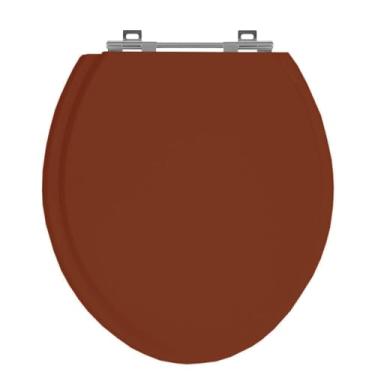 Imagem de SICMOL, Tampa De Vaso Ravena Caramelo Para Bacia Deca Mdf Laqueado