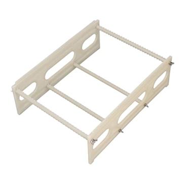 Imagem de Rack de Secagem de Registros, Suporte de Armazenamento ABS de Grande Capacidade Com Suporte de Secagem de Registro de Estrutura Estável Para Secar até 30 Discos Com Bases e Nozes