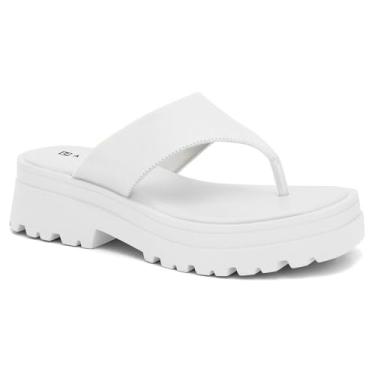 Imagem de Chinelo Feminino Flatform Branco Ramarim 2338242-0001
