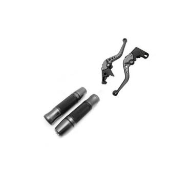 Imagem de Kit Manete Esportivo Manopla Fechada Jupiter Cb Twister 250 Cg 150 A D