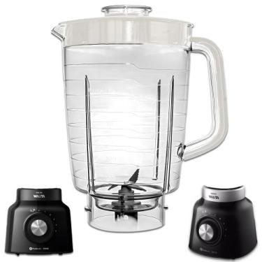 Imagem de Copo para Liquidificador Walita Philips Sangel Branco RI 2134 RI 2135