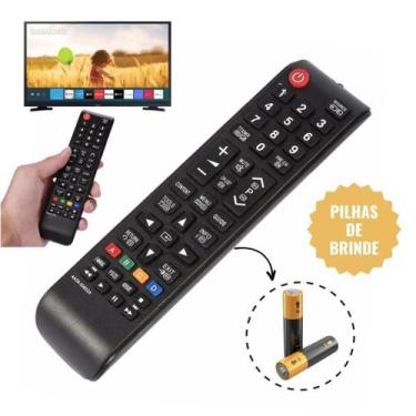 Imagem de Controle Universal Tv Smart Hub Pilhas Extras Samsung - Fss Variedades