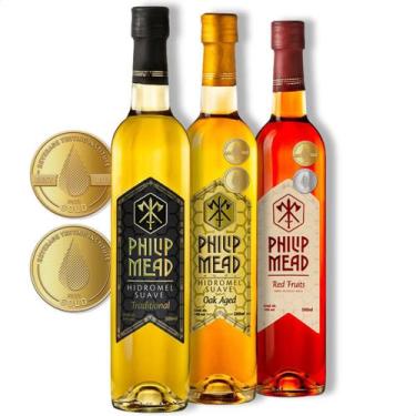Imagem de Hidromel Philip Mead 500ml - Pack com 3 Garrafas - Escolha já o Seu!, 