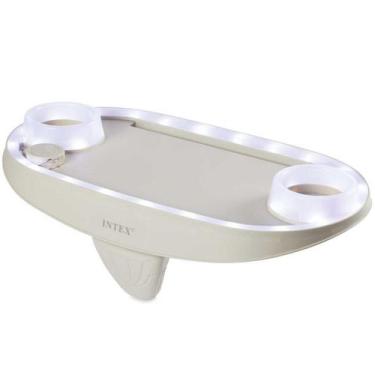 Imagem de Suporte luz led porta copo cerveja celular pure spa intex