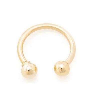 Imagem de Piercing de ouro 18k de orelha, nariz ou tragus bolinhas - Elegancy Jo