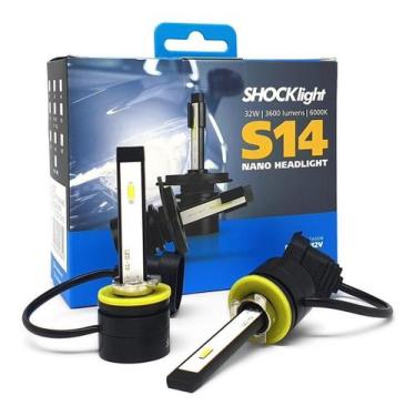 Imagem de Super Led Para Carro Encaixe H27 S14  Barata Nano 3600Lumens - SHOCKLI