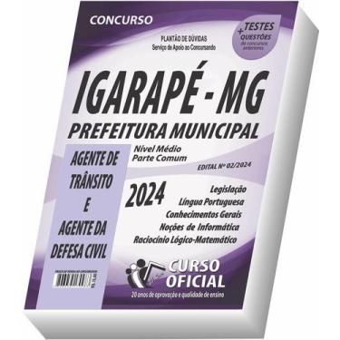 Imagem de Apostila Igarapé Agente De Trânsito - Agente De Defesa Civil