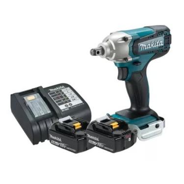 Imagem de Chave De Impacto Com 2 Baterias 18v 5ah Dtw190 Makita Bivolt