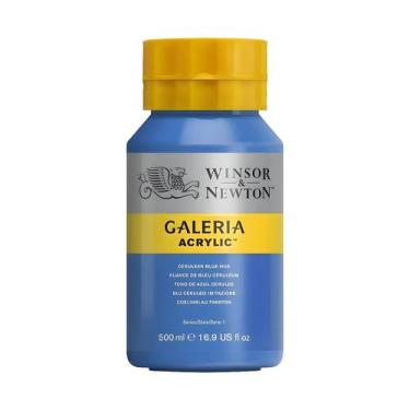 Imagem de Tinta Acrilica Galeria 500ml Winsor & Newton Escolha a Cor, CERULEAN B