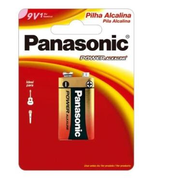Imagem de Bateria 9V Alcalina Panasonic Power 1 Unidade Original