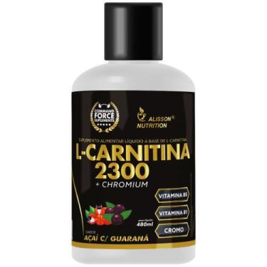 Imagem de L Carnitine 2300 + Cromo Açai com Guaraná 480ml - Alisson Nutrition