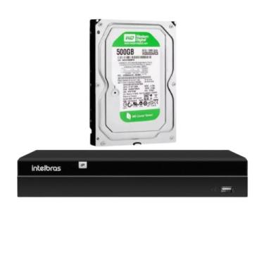 Imagem de NVD 1408 Intelbras  08 Câmeras C/HD 500GB