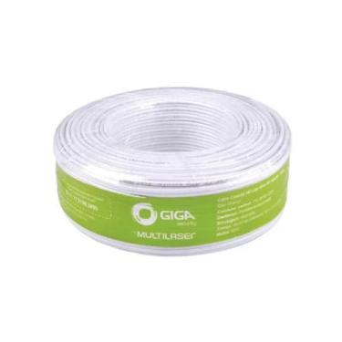 Imagem de Cabo Cftv Coaxial Gs0234 Hd Lite 60% Malha 4Mm2X22 100M - Giga Securit