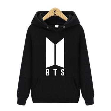 Imagem de Blusa de Moletom Canguru BTS I - Wess Store, Branco, M