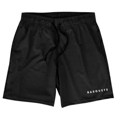 Imagem de Bermuda Praia Elastano Premium Preto WSS Basquete - Web Surf Shop - WS