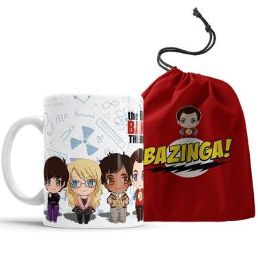 Imagem de Caneca The Big Bang Theory + Saquinho - ELICOMICS
